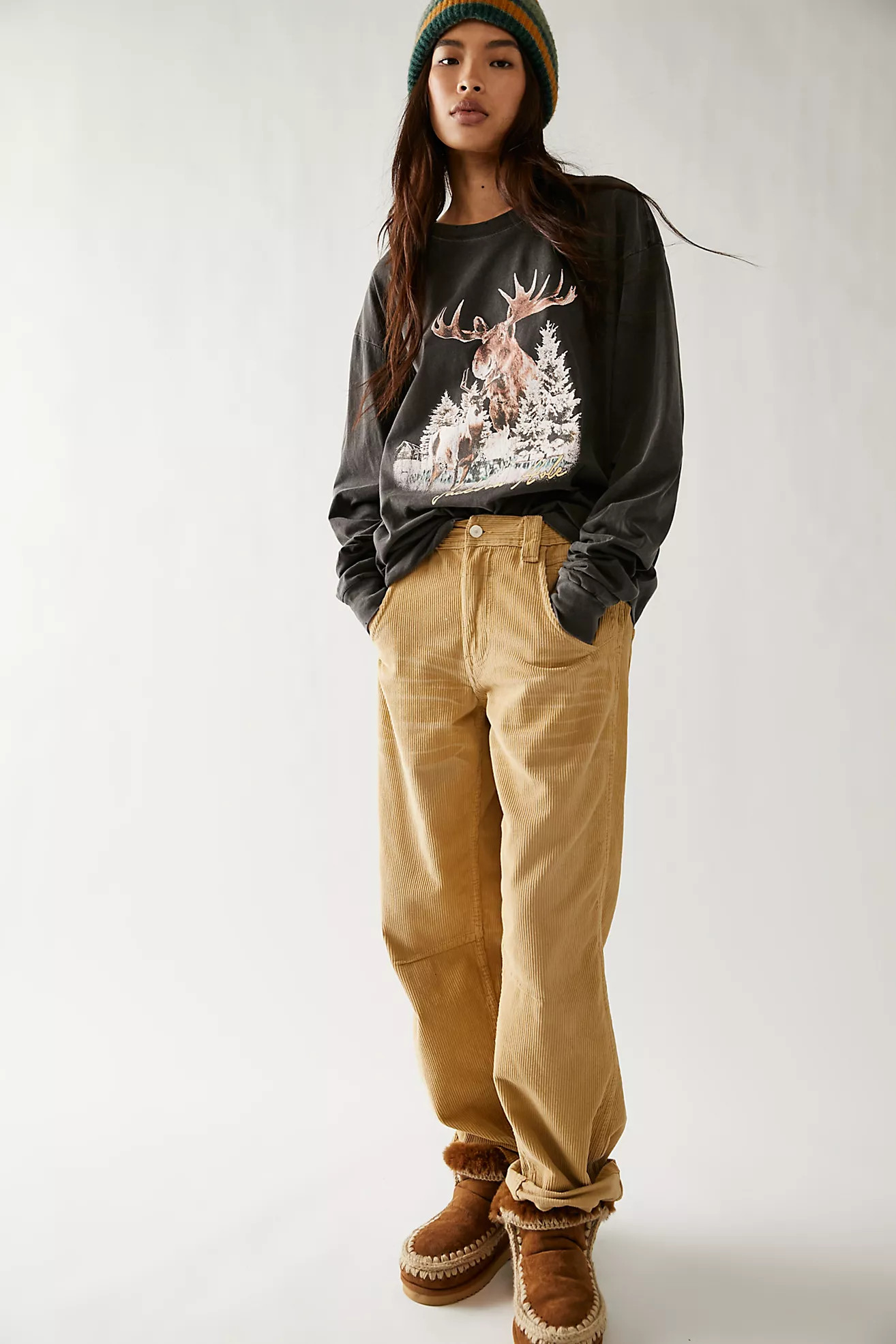 Jackson Hole Oversized Long Sleeve | Free People (Global - UK&FR Excluded)