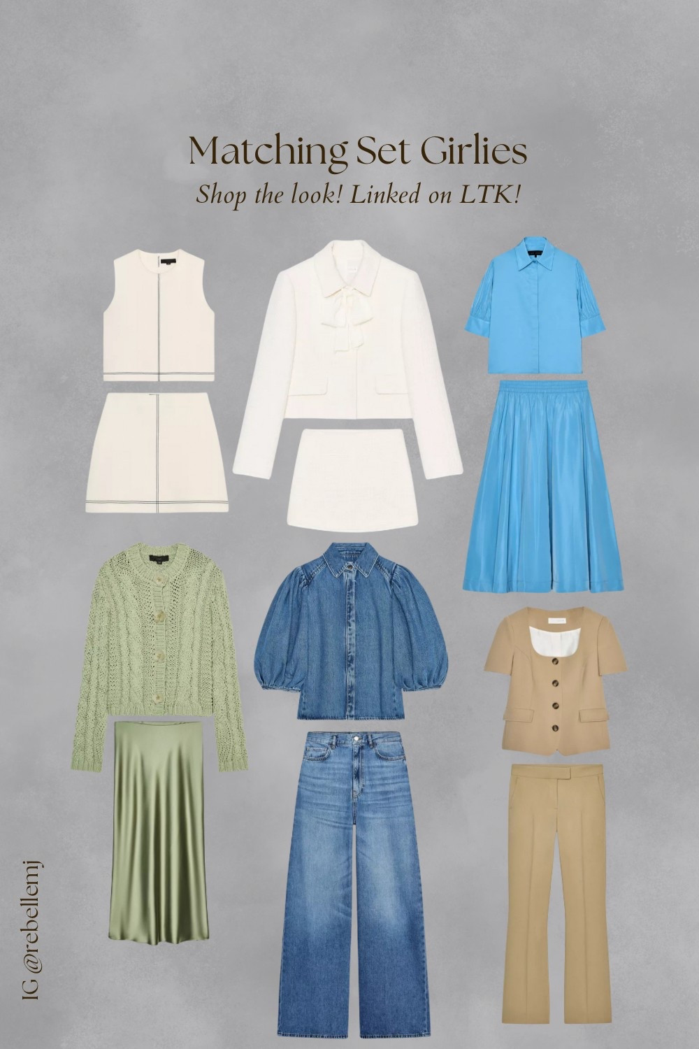 Matching sets for spring!🌸🌸

#LTKStyleTip #LTKSpringSale #LTKFindsUnder100