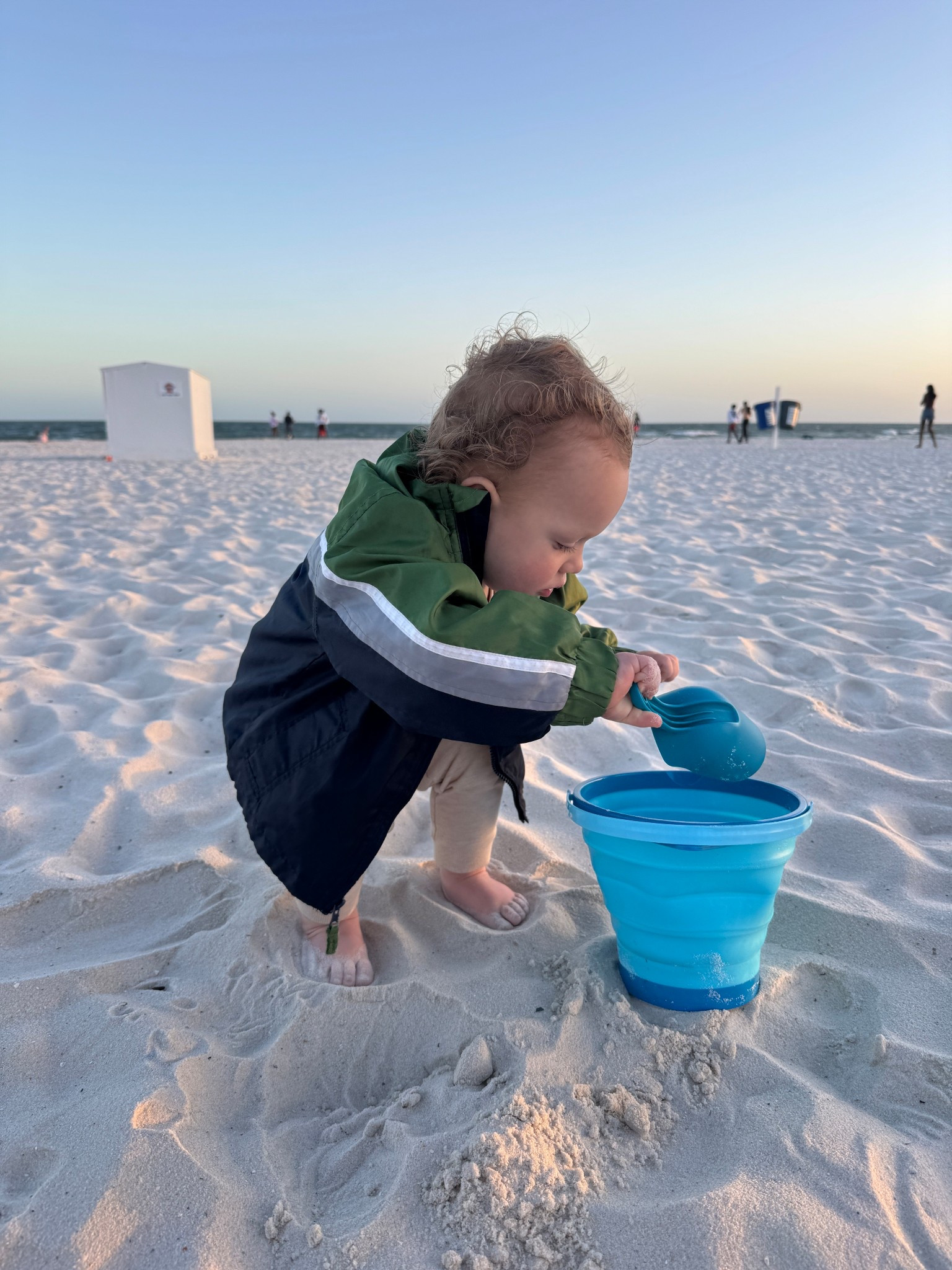 Beach days with babies are always better with buckets! Love these collapsible ones for travel. #beachvacation #beachtoys

#LTKKids #LTKSeasonal #LTKTravel