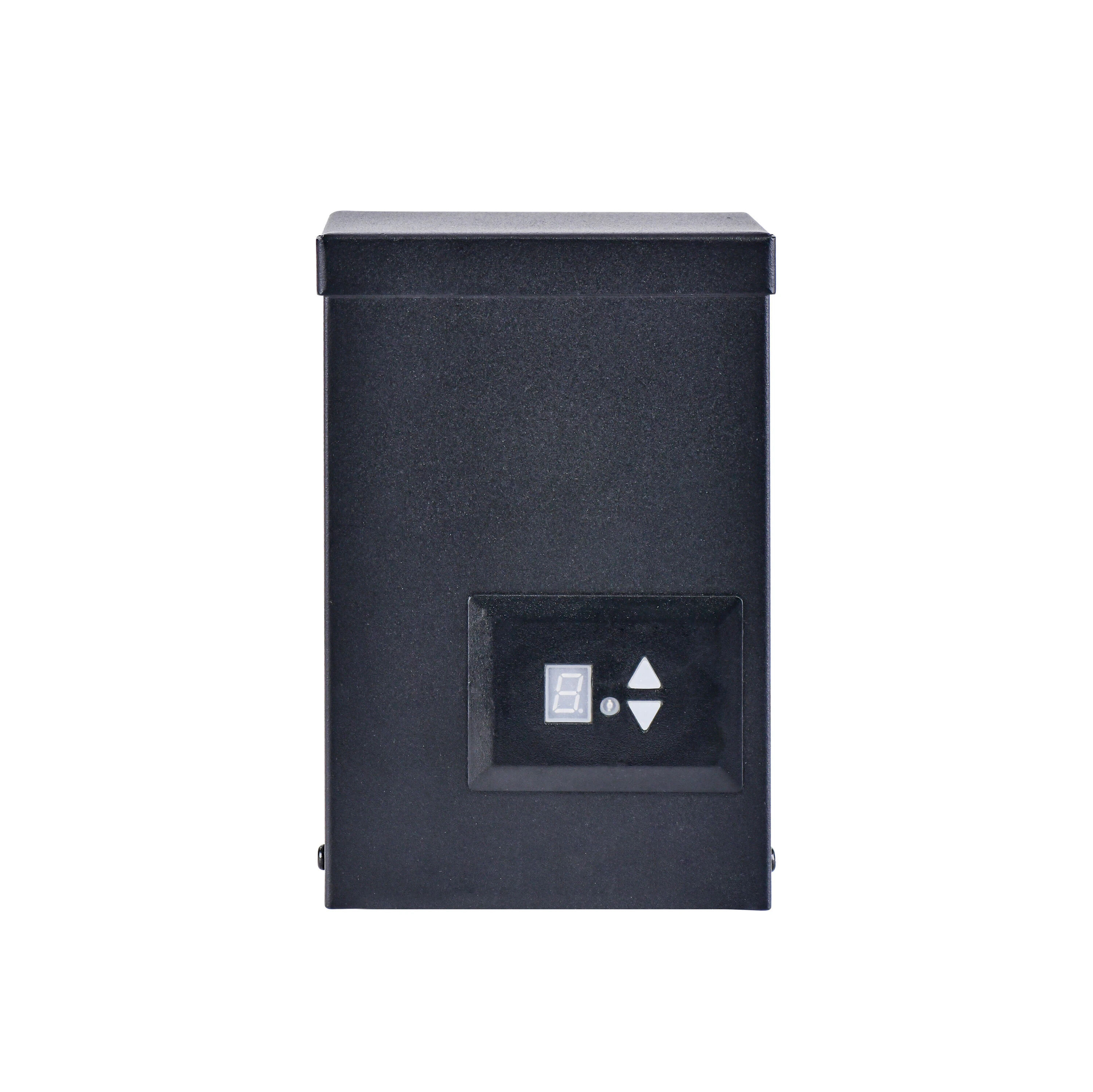 Harbor Breeze 120 -Watt 12 -Volt Multi-Tap Transformer Landscape Lighting Transformer with Digital Timer and Dusk-to-Dawn Sensor in Black | Lowe's