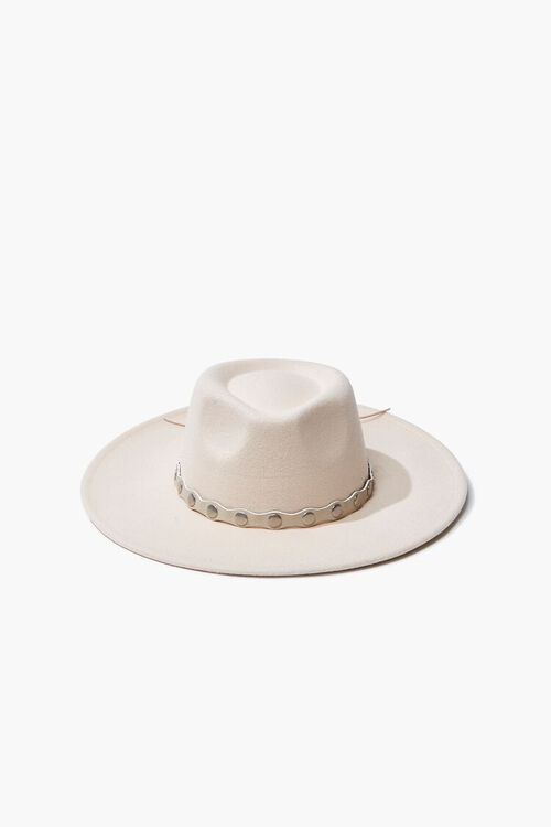 Studded-Trim Felt Panama Hat | Forever 21 (US)