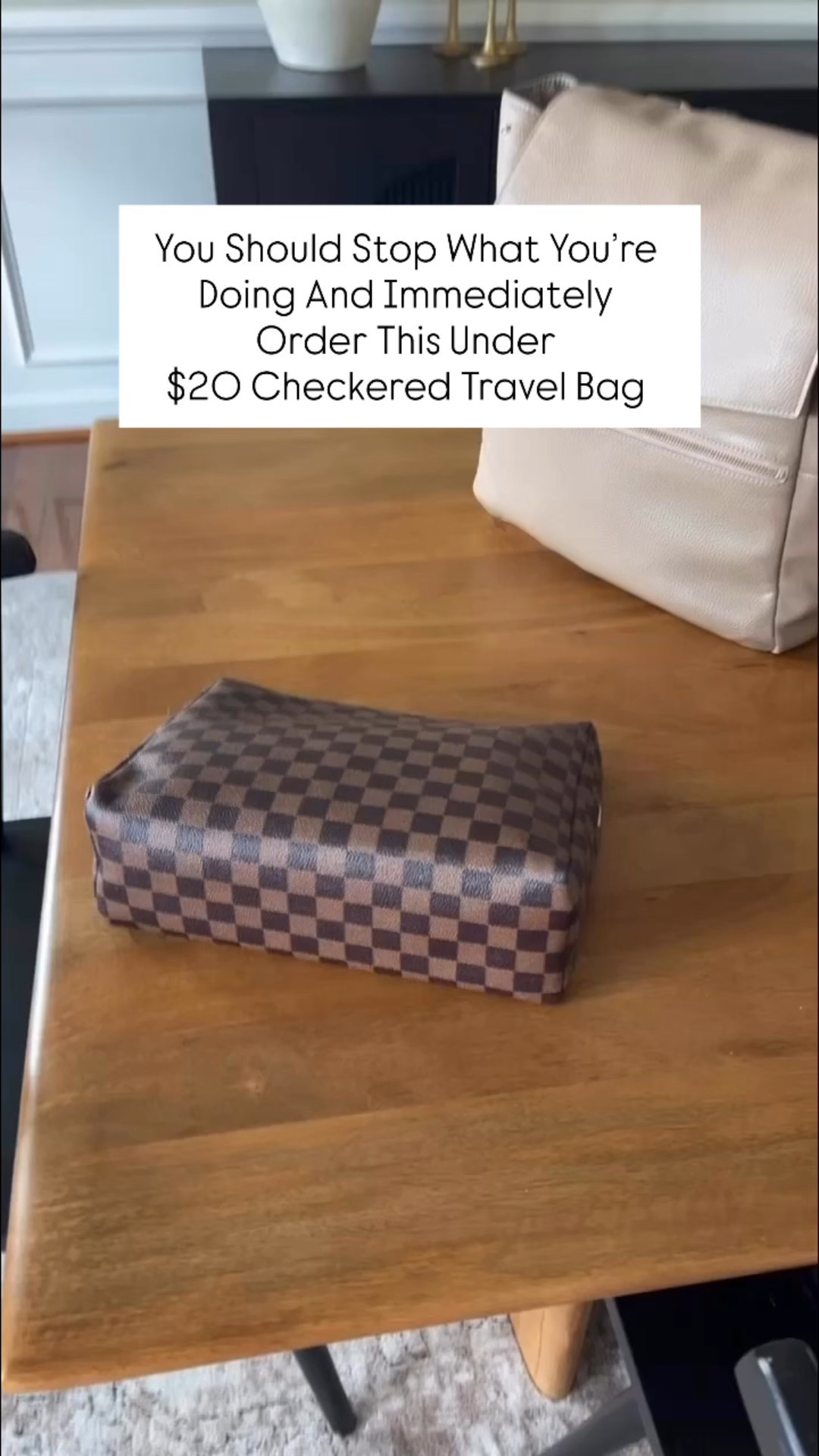 It’s giving luxury… without the price tag

Two bags (different sizes) for $20