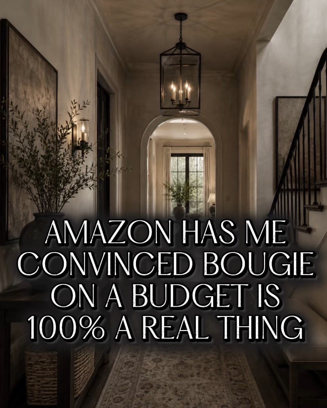 Amazon has me convinced bougie on a budget is 100% a real thing