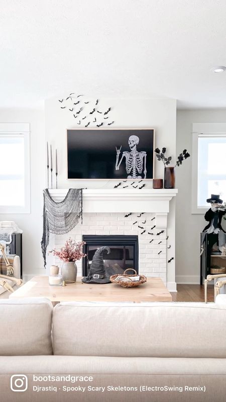 Spooky season has arrived!! 

Halloween decor, bats, skulls, skeletons, spiders, cobwebs, witches hat, Samsung frame tv art

#LTKHalloween #LTKhome #LTKSeasonal