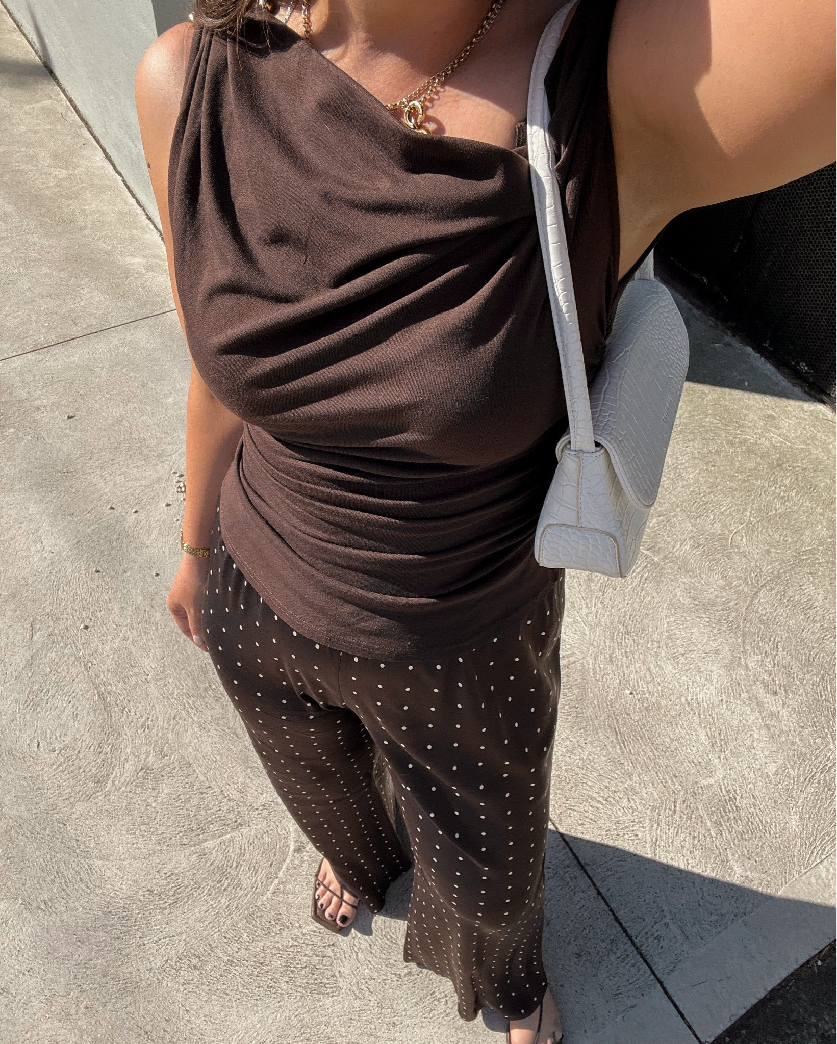 What I wore to work this week:

Dissh chocolate top: size L
Witchery polka dot pants: size 12
Apero rugby polo (can’t link here, linked similar)
Showpo chocolate skirt: size 14
Henne Maiken tank: size XL
Atmos&Here white maxi: size 12
Lilysilk scarf (can’t link here, linked similar)
AERE black top: size 14
Henne Valentina jeans: size 31

#LTKworkwear #LTKaustralia #LTKmidsize