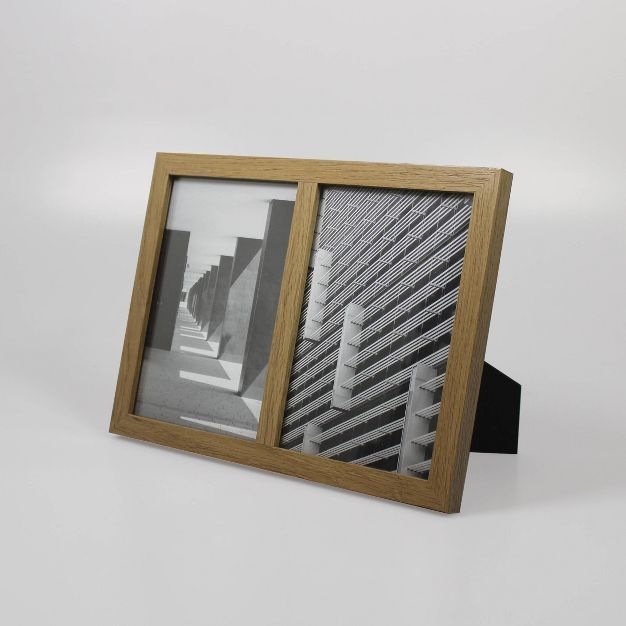 Thin Double Opening Frame Holds 2 (5" x 7") Photos - Room Essentials™ | Target