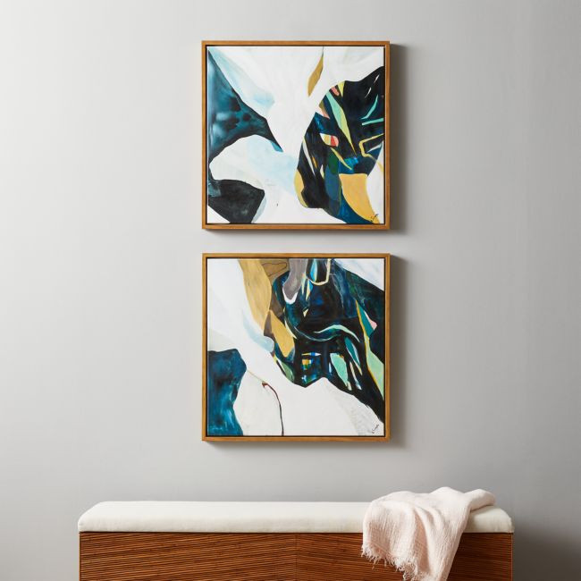 Verdant Painting Set of 2 | CB2