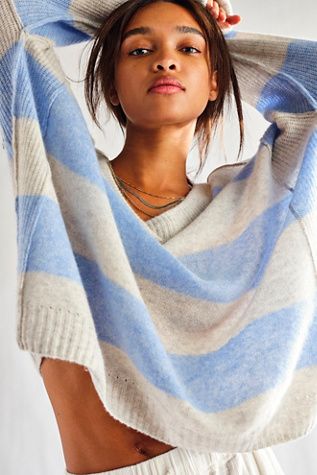 Think Of You Stripe Cashmere Tunic | Free People (Global - UK&FR Excluded)
