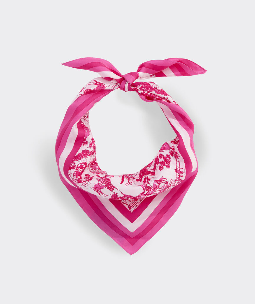 Kentucky Derby Women's Silk Scarf | vineyard vines