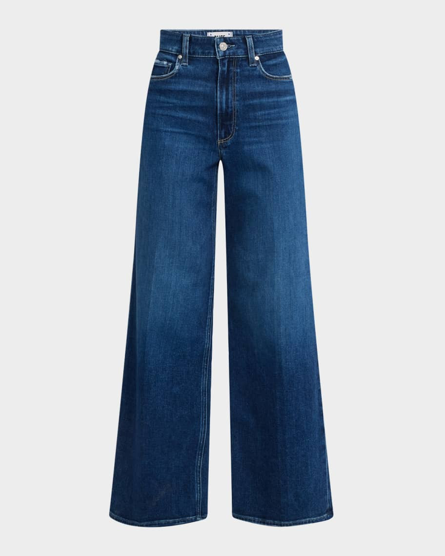 Anessa High-Rise Wide-Leg Jeans | Neiman Marcus