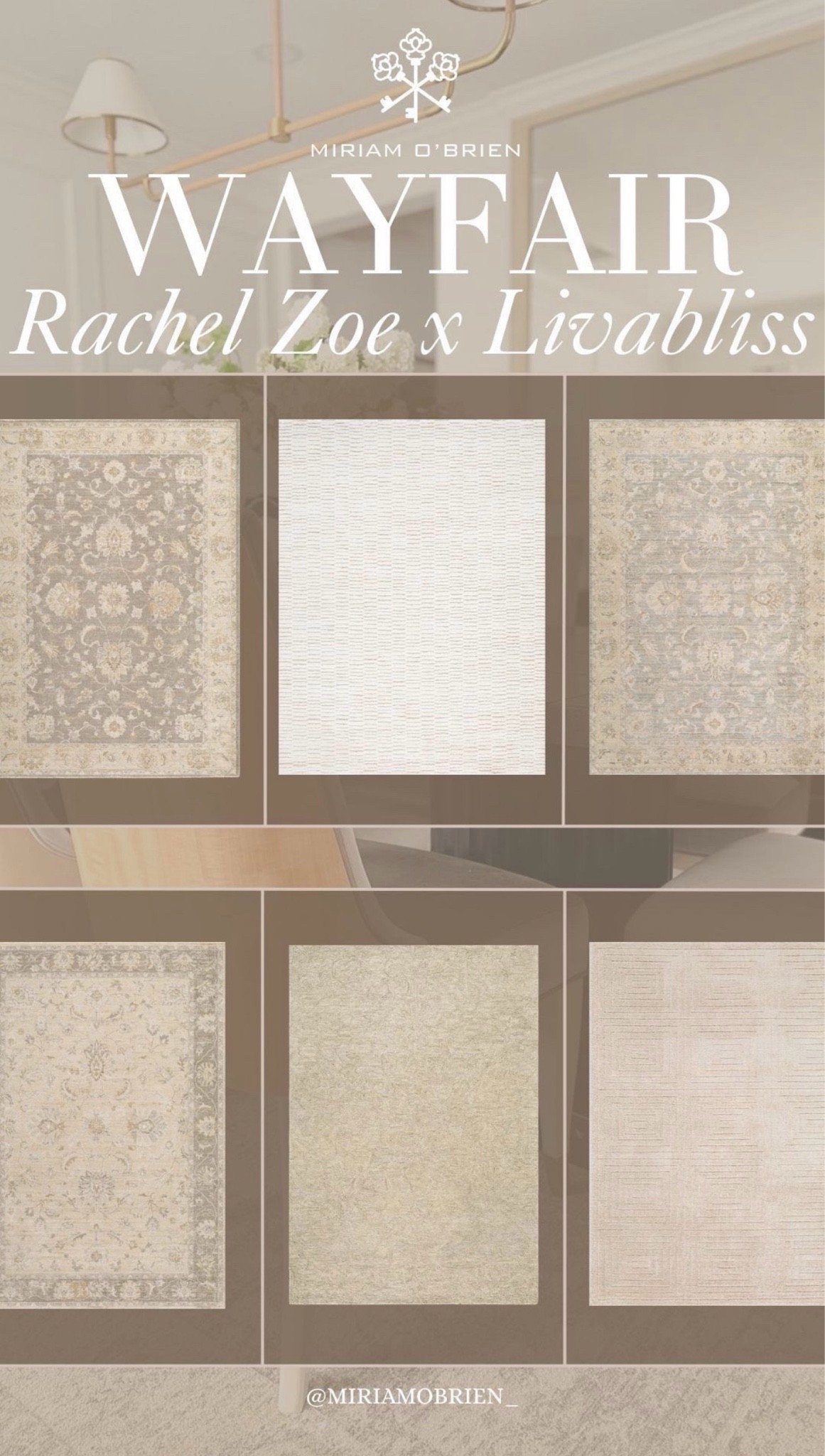 #ad This is one of those rugs that just makes everything look more put together the second you lay it down. This timeless neutral rug from @rachelzoe x @livabliss at @wayfair has the prettiest tone and texture and gives that effortless, high-end look without feeling overdone. It works year round and somehow still holds up to everyday life with kids, which is

#LTKSeasonal #LTKstorytime #LTKHome