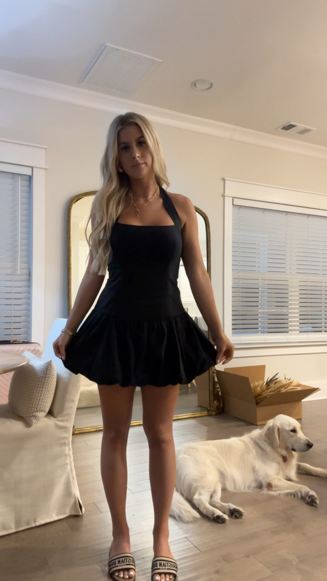 Outfit of the night - sized up one to an 8!

#LTKVideo #LTKStyleTip #LTKParties