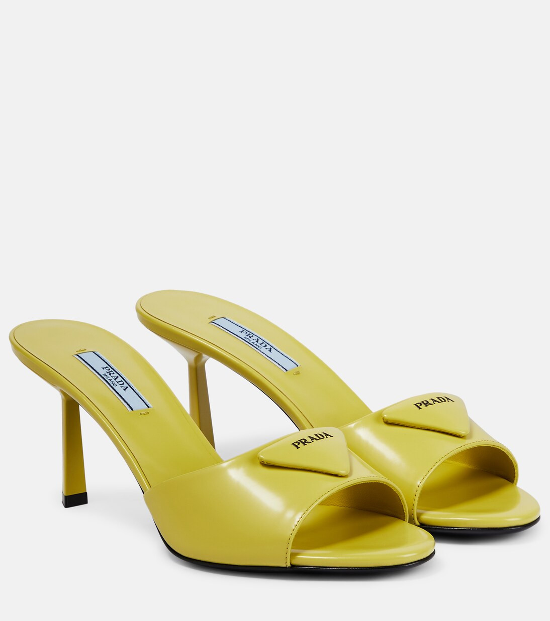 Logo leather mules | Mytheresa (INTL)