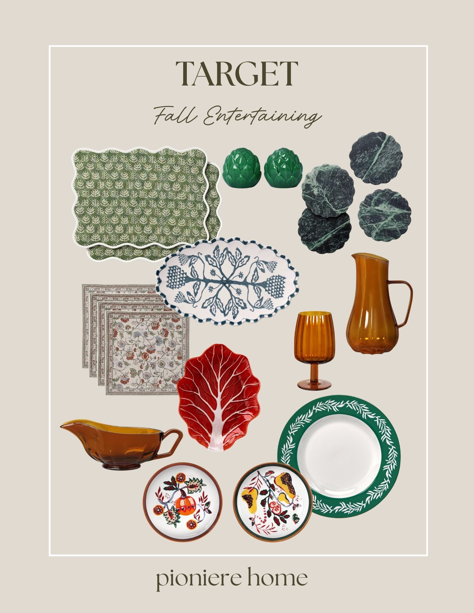 Target fall entertaining.  Fall tabletop, thanksgiving table, table linens.

#LTKSeasonal #LTKHome #LTKFindsUnder50