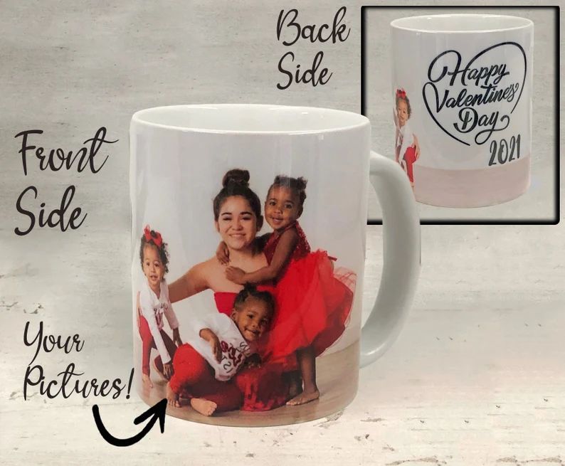 Customized Photo Ceramic Mug  Include Your Picture And/or | Etsy | Etsy (US)