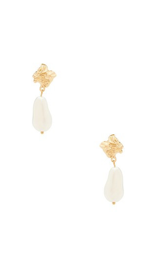Favorite Pearl Point Earrings in Gold & Pearl

              
    
        
        
            ... | Revolve Clothing (Global)