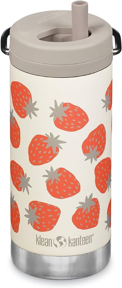 KLEAN KANTEEN Tkwide Bottle with Cap Strawberries 12 Ounce, 1 EA | Amazon (US)