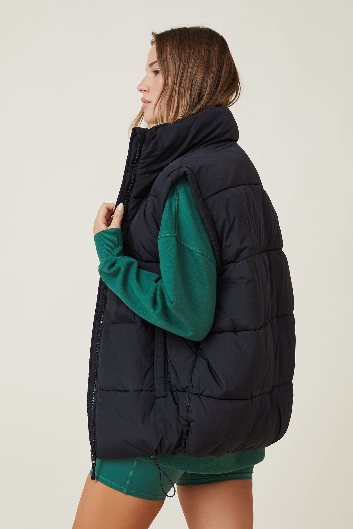 The Recycled Mother Puffer Vest | Cotton On (US)