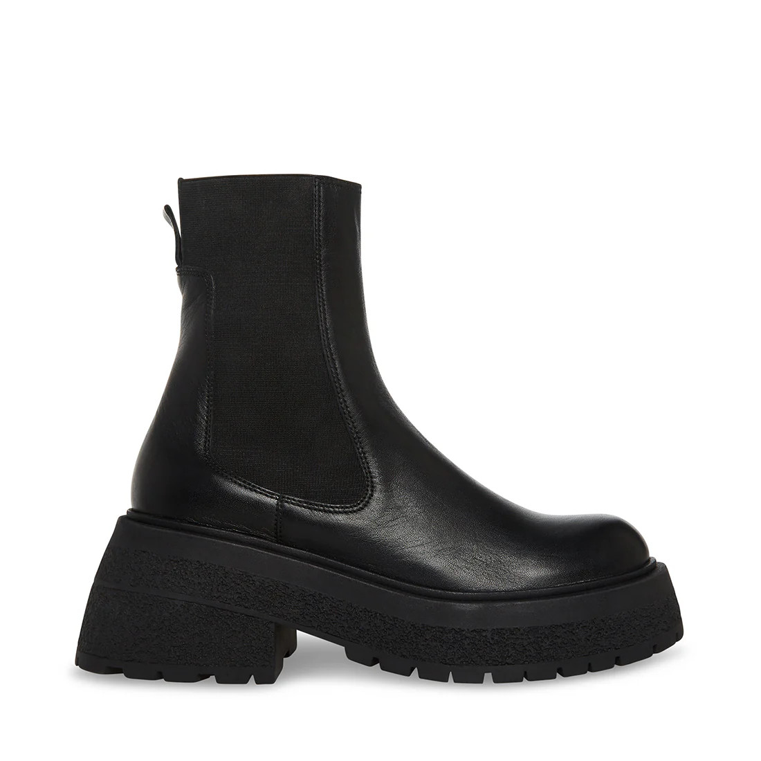 LENNOX BLACK LEATHER | Steve Madden (US)
