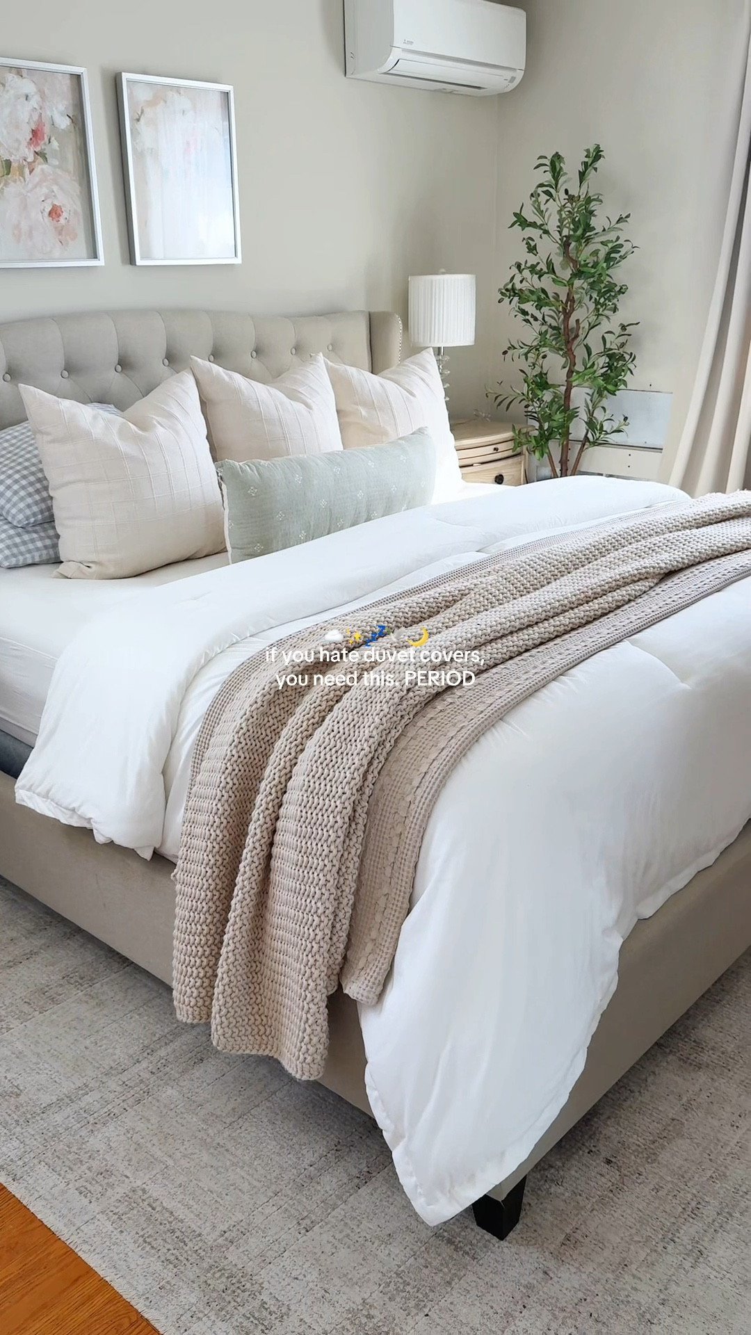 Literally unzip, wash and zip it back together!! One of the best comforters 🫶🏼

mellow sleep comforter, temperature regulating comforter, cooling comforter for hot sleepers, hotel style comforter, plush cloud comforter, lightweight but fluffy comforter, all season comforter, breathable comforter bedding, luxury comforter under $150, best comforter for year round use

#LTKHome #LTKSaleAlert #LTKSeasonal