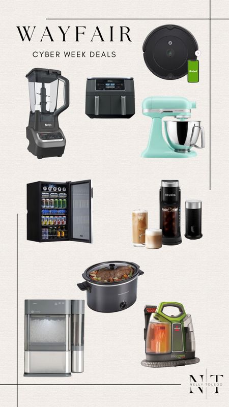 Wayfair Cyber Week Deals. Shop these great home appliances with great prices. 

#LTKHoliday #LTKSeasonal #LTKhome