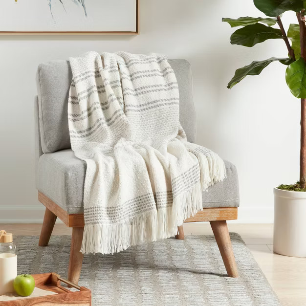 Woven Striped Throw Blanket - Threshold™ | Target