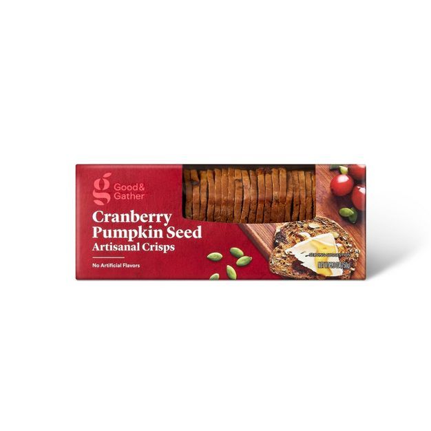 Cranberry Pumpkin Seed Cracker Crisp - 5.3oz - Good &#38; Gather&#8482; | Target