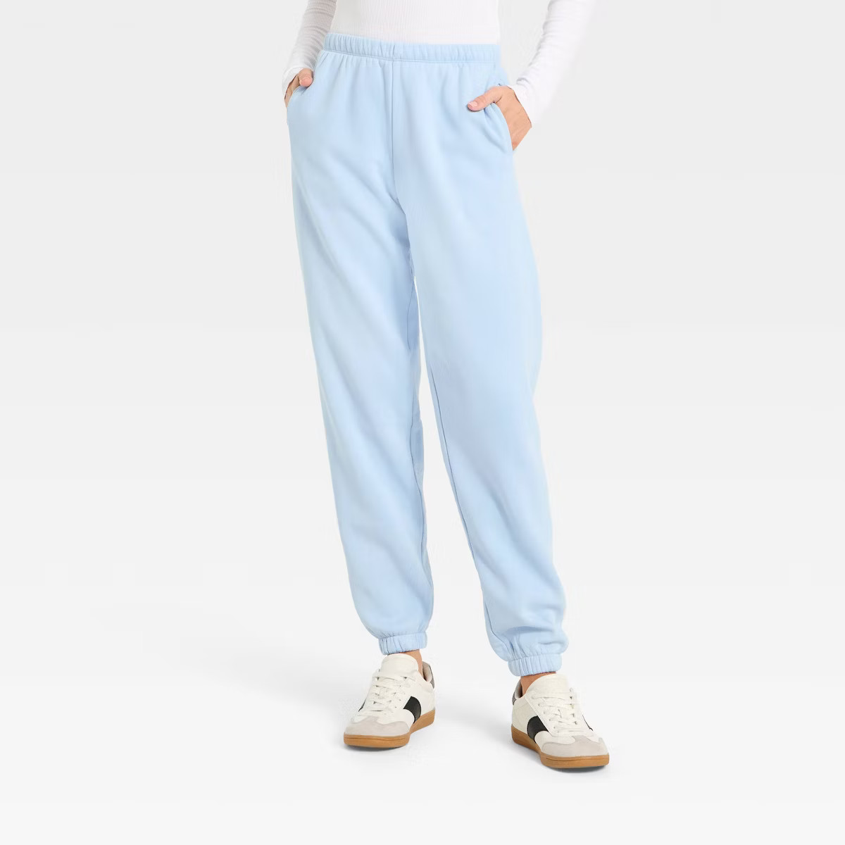 Women's Mid-Rise Fleece Jogger Pants - Universal Thread™ | Target