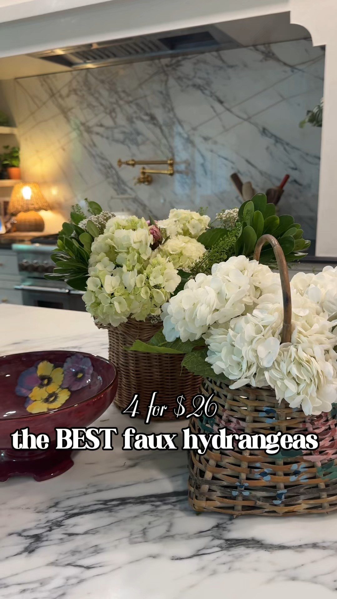 Faux hydrangeas, faux flowers, home decor 

#LTKHome