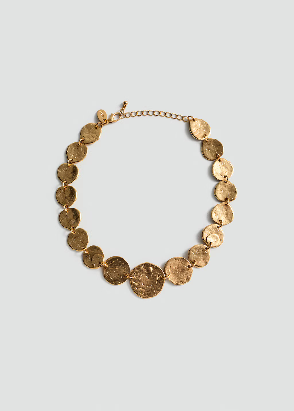 Coin charm necklace | MANGO (UK)