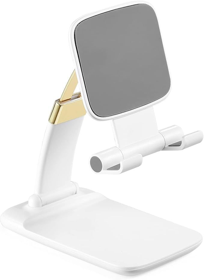 KOTUDAY Cell Phone Stand for Desk, Adjustable Phone Holder for Desk Compatible with Most of The C... | Amazon (US)