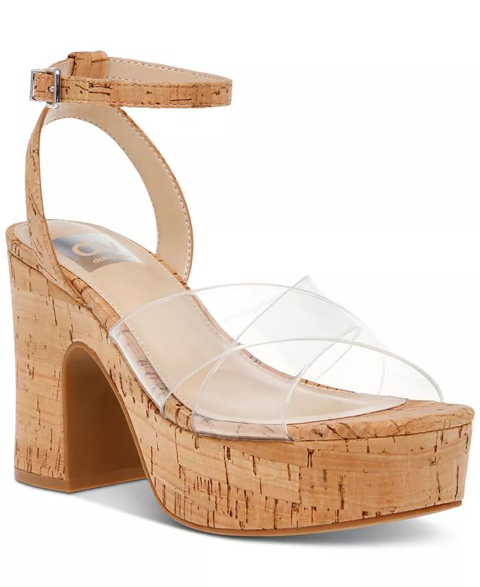 DV Dolce Vita Women's Maggie Ankle-Strap Platform Sandals & Reviews - Sandals - Shoes - Macy's | Macys (US)
