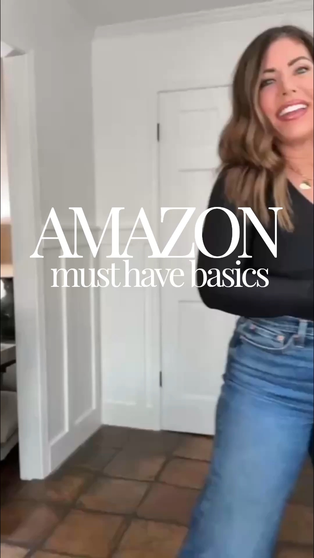 Amazon must have basics👏🏻

These look for less fitted crewneck tees are honestly the best quality I have tried— they’re double lined and breathable and they feel like second skin. The quality is amazing. They come in a ton of colors and they’re true to size but if you want them to be loose size up. I am wearing a medium in all six colors.

wide leg jeans - size 28 on sale 40% off / $118.80‼️
Gray Wide leg sweatpants - medium

Brown wide leg sweatpants are a super cozy and lightweight fleece. They are high rise and come in several colors. I am wearing a medium long. 

My free people denim swing jacket is so comfy has that vintage lived in feel and I love the style. I’m wearing my true size medium. It's on sale $89.60 (orig. $128.00)‼️

#LTKSaleAlert #LTKMidsize #LTKOver40