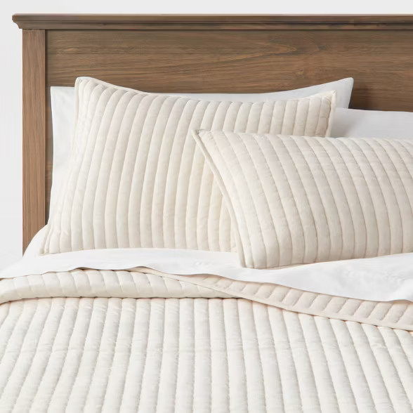 Velvet Solid Quilt Sham - Threshold™ | Target