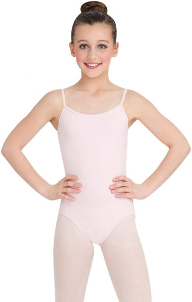Amazon.com: Capezio Big Girls' Classics Camisole Leotard with Adjustable Straps, Pink, Intermedia... | Amazon (US)