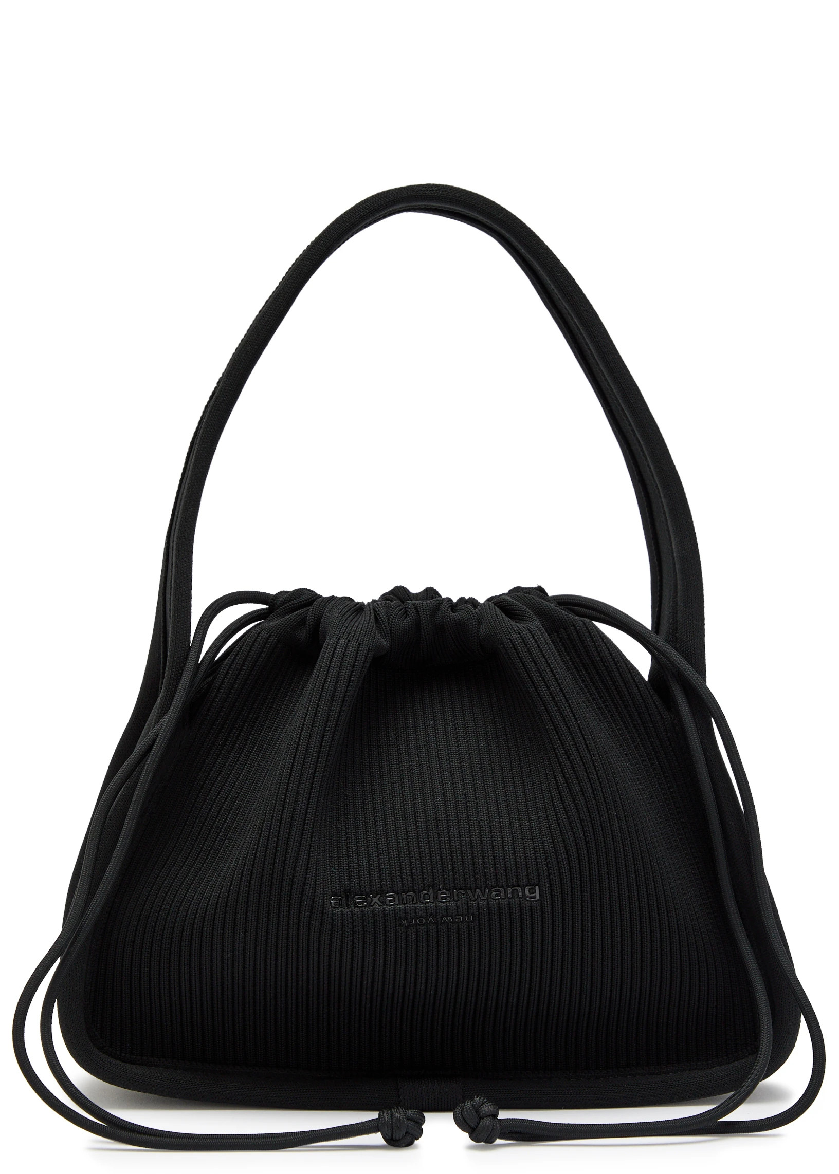 Ryan ribbed-knit top handle bag | Harvey Nichols