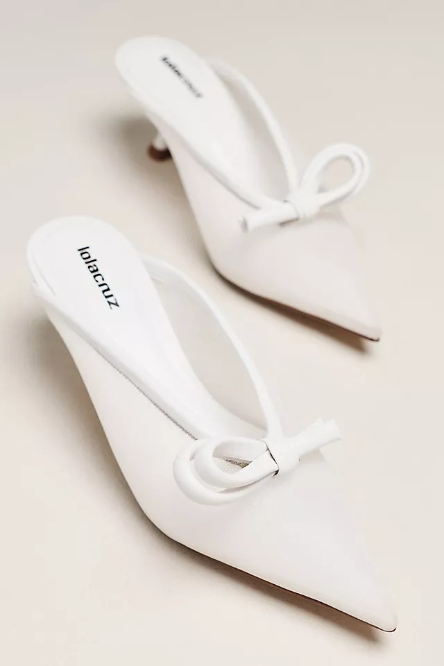 Bow Mule Heels | Anthropologie (US)