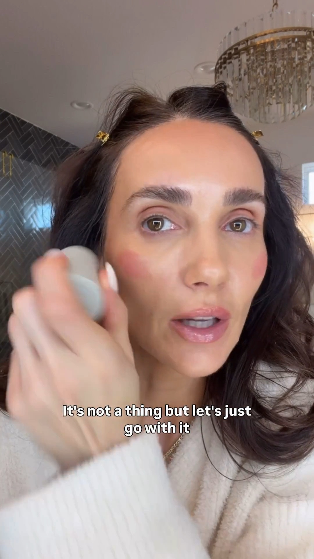 The most elite blush combo- must try. Mature-skin friendly, looks natural and glowy. Does not emphasize fine lines or wrinkles.  Blush in chouchette and highlighter in 11 (this shade keeps selling out ; so I’m linking it to two retailers. Also number  5 in this highlighter is nearly identical) 
￼

#LTKmomlife #LTKBeauty #LTKOver40