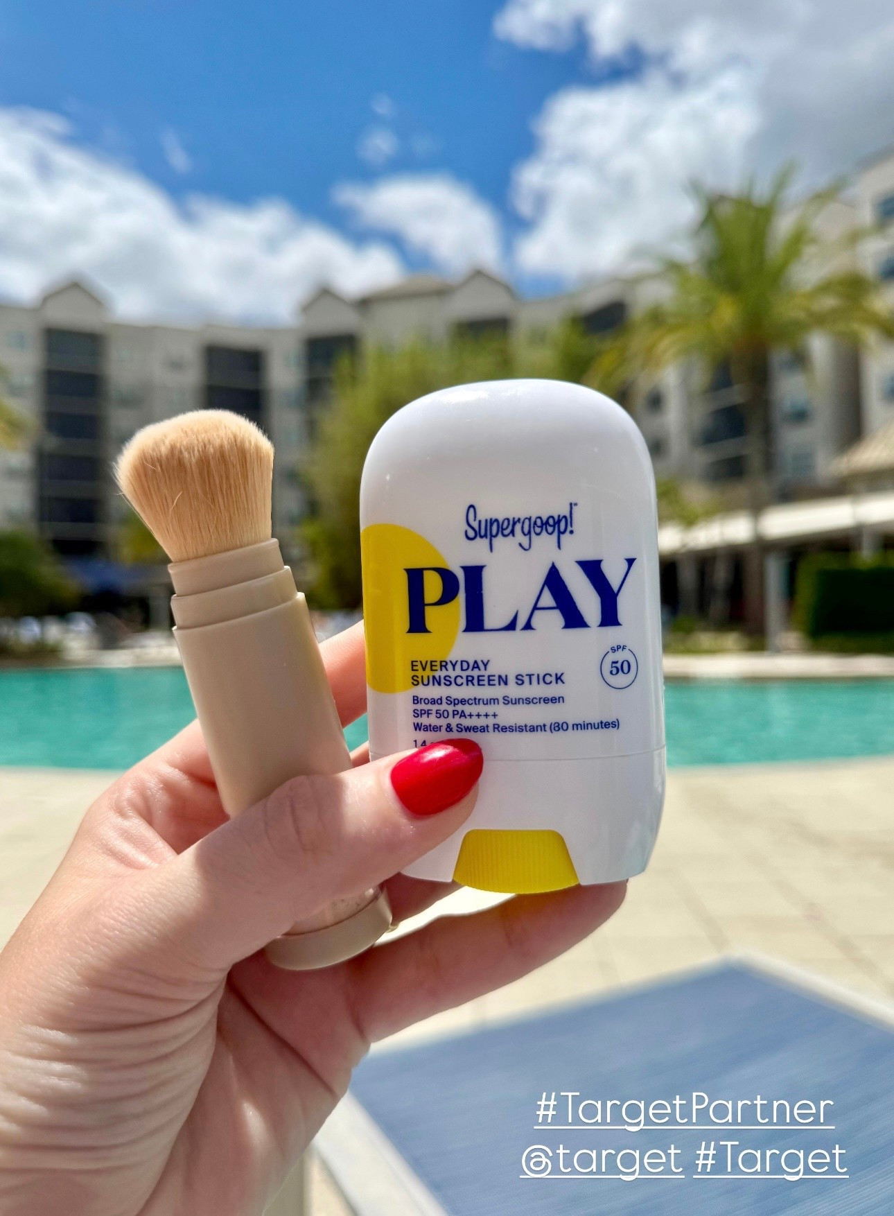 I’ve been loving these sunscreens for our trip! #TargetPartner The bush is perfect to use for your hair part. When Noah was a baby I would use it on his head/thin hair. The Supergoop stick goes on clear and has been so perfect for all of us to use! I like how small it is so I could easily carry it in my bag at Disney. I also love using the Pipette brands too! Their stick has more of a white cast in it but it rubs in pretty easily. @Target #target 

#LTKKids #LTKBaby #LTKSwim