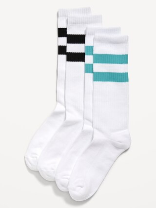 2-Pack Striped Crew Socks | Old Navy (US)