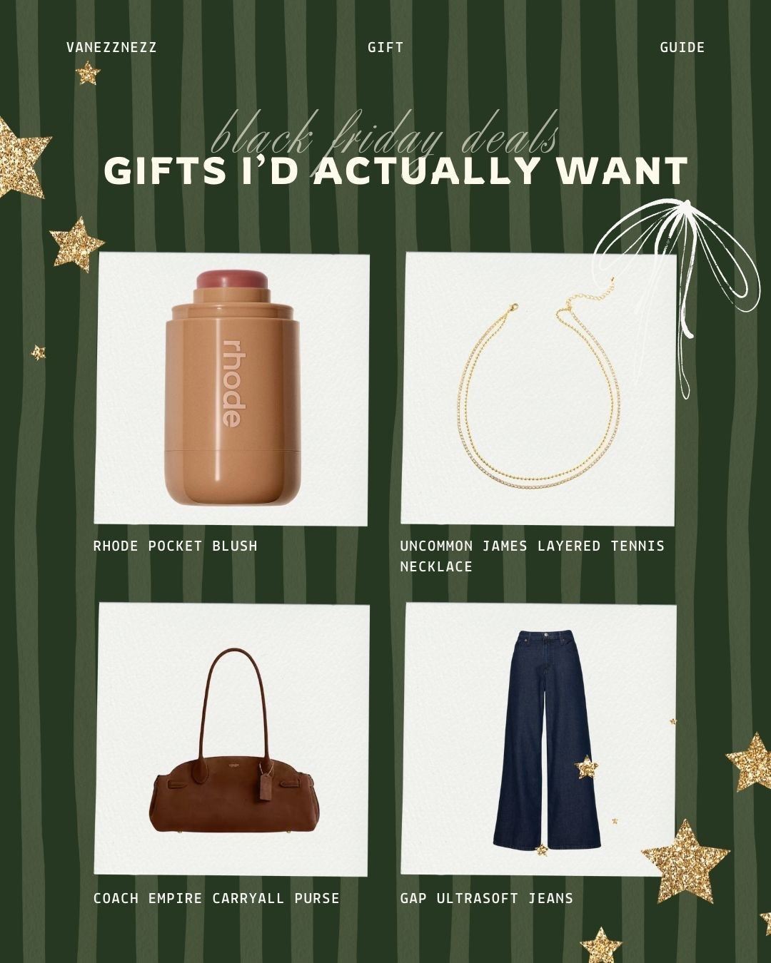 Gift guide - gifts I’d want

#LTKHoliday #LTKGiftGuide #LTKSeasonal