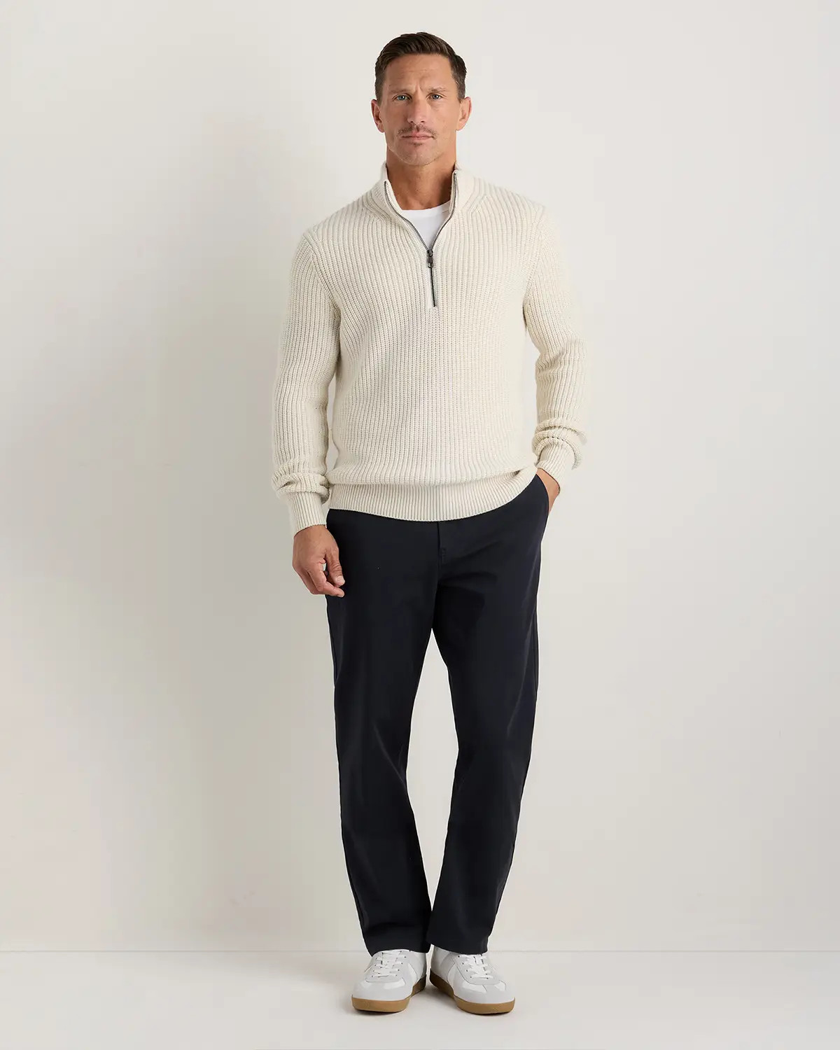 Australian Merino Wool Half Zip Sweater | Quince