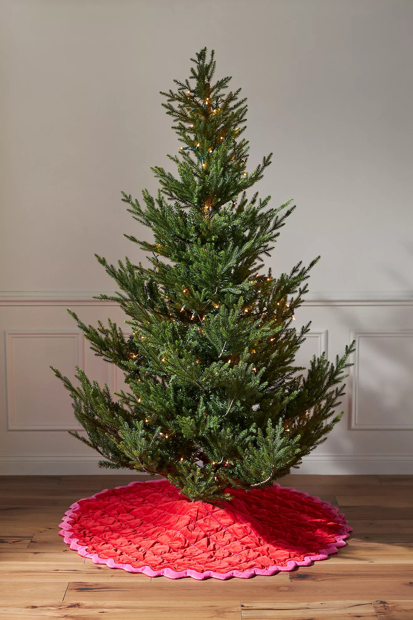 Velvet Ernestine Tree Skirt | Anthropologie (US)