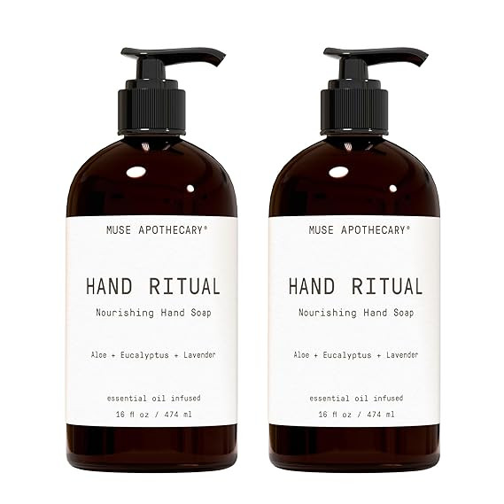 Muse Apothecary Hand Ritual - Aromatic and Nourishing Hand Soap, Infused with Natural Aromatherap... | Amazon (US)