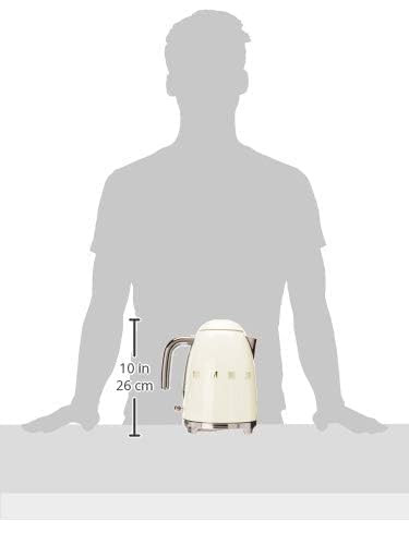 SMEG 50's Retro Style 7 Cup Electric Water Kettle with Automatic Shutoff, Removable Base, and Wat... | Amazon (US)
