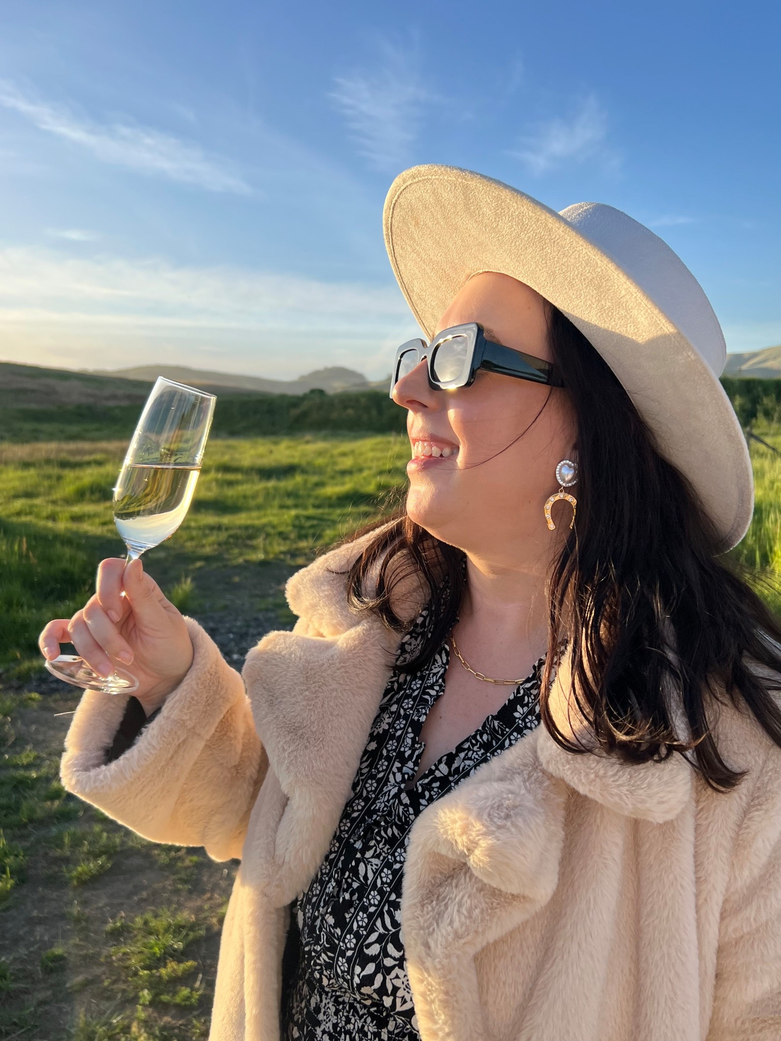 Ranch outfit / horseshoe earrings / black sunglasses / gold paper clip necklace  

#LTKStyleTip #LTKMidsize #LTKBeauty