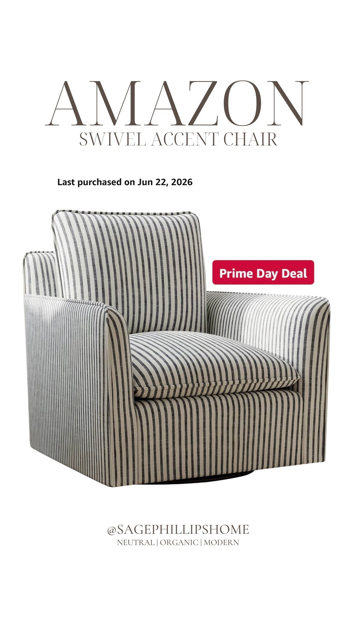 Couldn’t resist this one 🤎 Love the classic stripe and cozy look. Such a good Prime Day find.

#LTKhome #LTKcanada #LTKsale