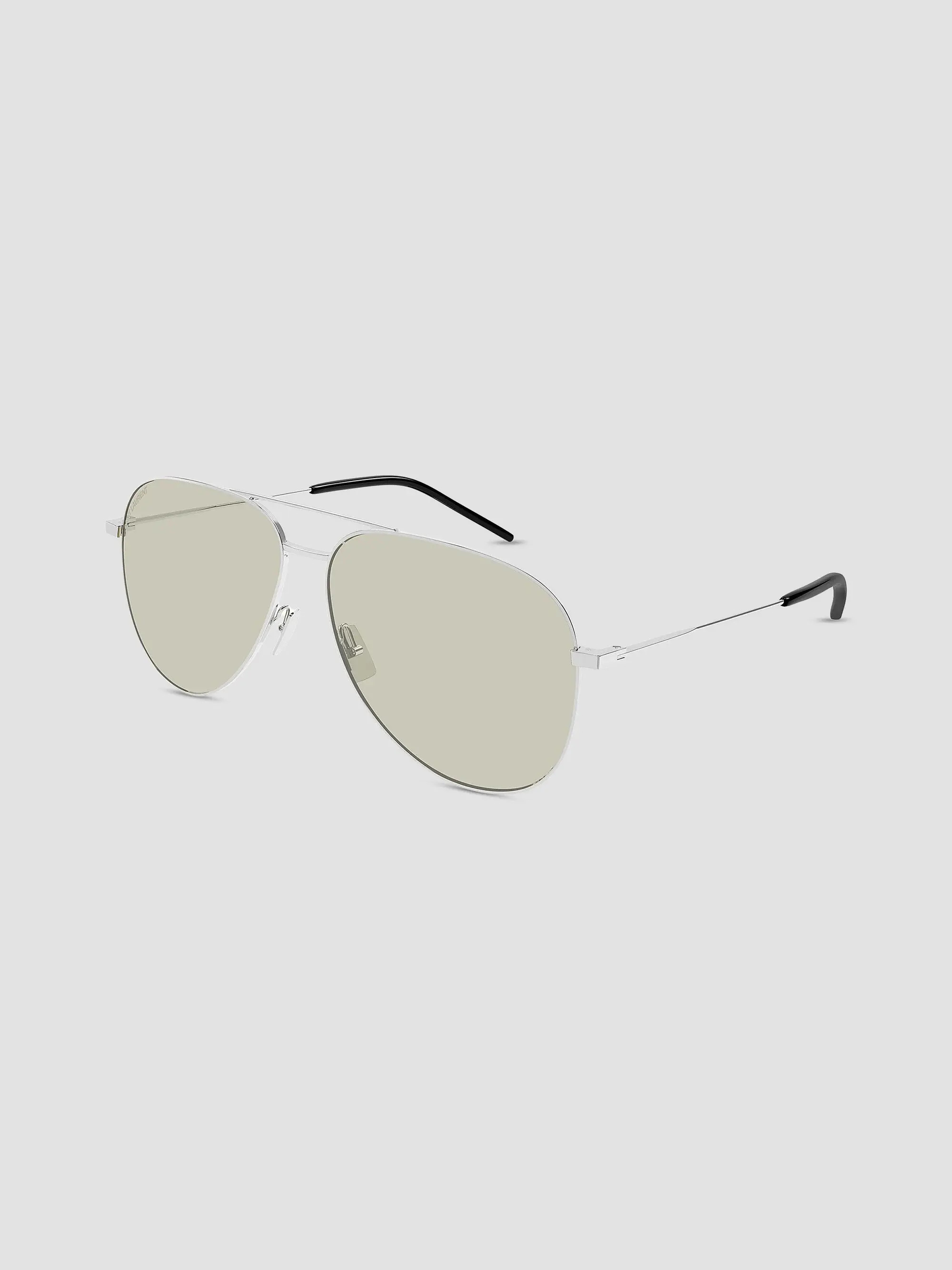 Saint Laurent Classic 11 59MM Pilot Metal Sunglasses | Saks Fifth Avenue | Saks Fifth Avenue