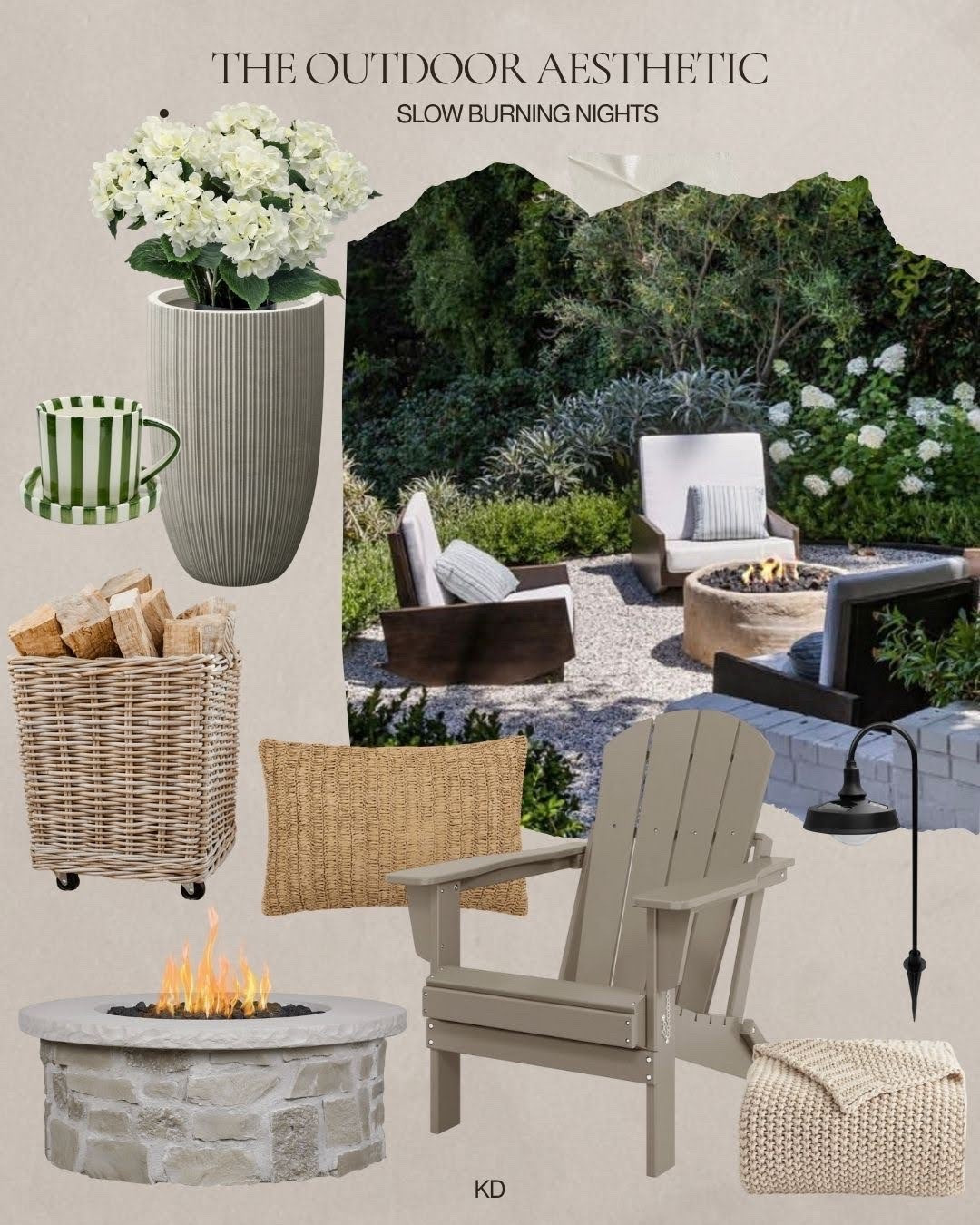 The Outdoor Aesthetic: slow burning nights  

 #outdoorliving #patiofurniture #wayfairfinds #canadianhomedecor #patio #summerdecor #patioset #outdoorfirepit #firebowl #budgetfriendlyfinds #homedecor #summerfinds #walmartfinds #Adirondackchair #solarlights #bskrt #outdoorplanter #fauxplant

#LTKcanada #LTKsummer #LTKhome