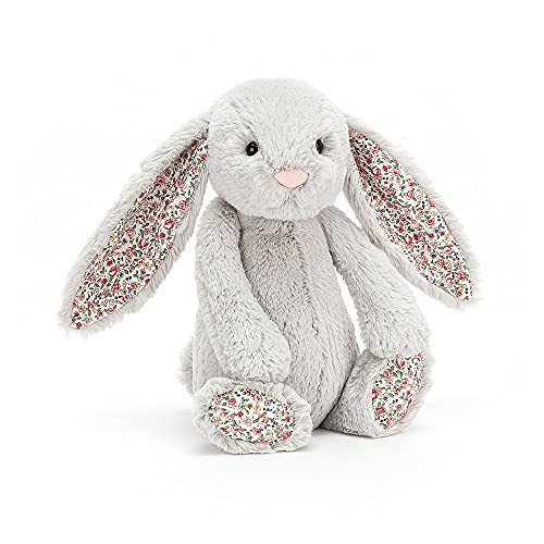Jellycat Blossom Silver Bunny Stuffed Animal, Medium 12 inches | Rabbit and Bunny Plush Toy | Classic Children's Gift | Amazon (US)